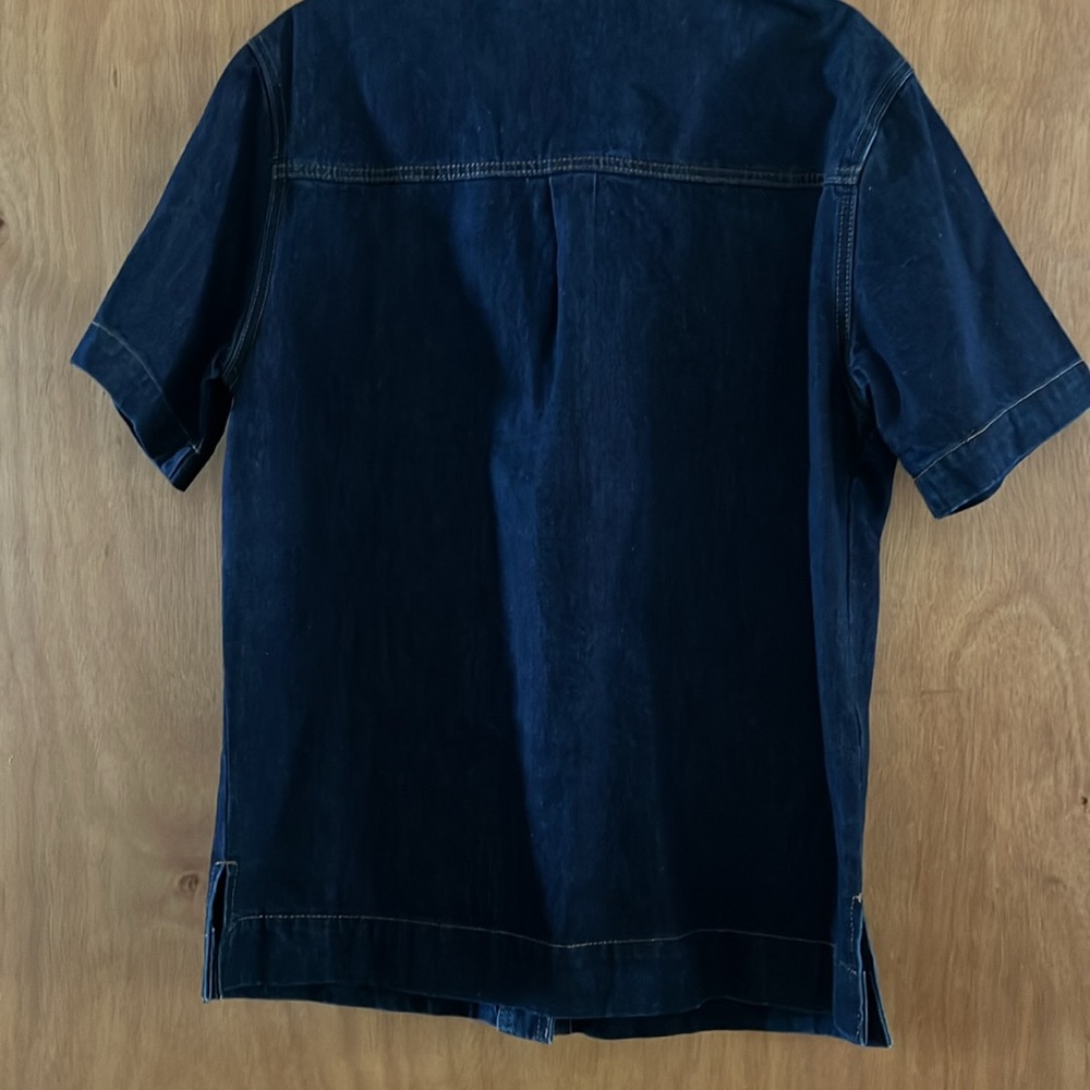 DISSH Dark Blue Denim Button-Up Top - Picture 4 of 4